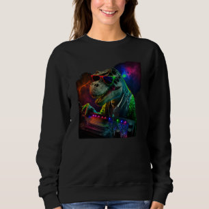 Dino Dinosaur Rex DJ 1 Sweatshirt