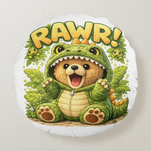 Dino Dylan Round Cushion (Front)