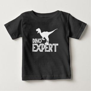 Dino Expert - Dinosaur Lovers Baby T-Shirt