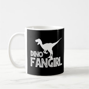 Dino Fangirl - Dinosaur Lover Coffee Mug