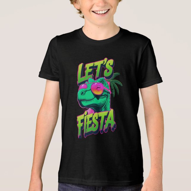 🦖 Dino Fiesta Vibes Tee  (Front)