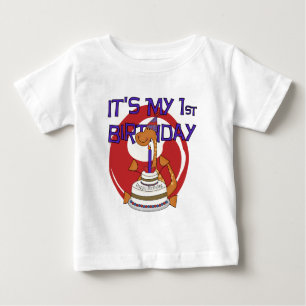 Dino First Birthday Tshirts and Gifts