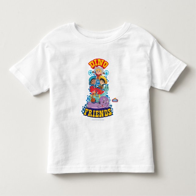 Dino Friends | Dino Ranch Toddler T-Shirt (Front)