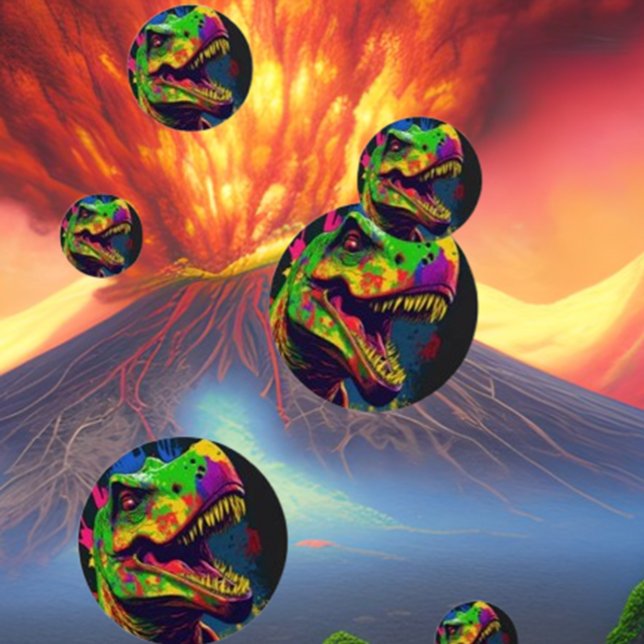 Dino Happy T Rex  Confetti (Celebrate with Dino Happy T Rex confetti! Perfect for parties and events)