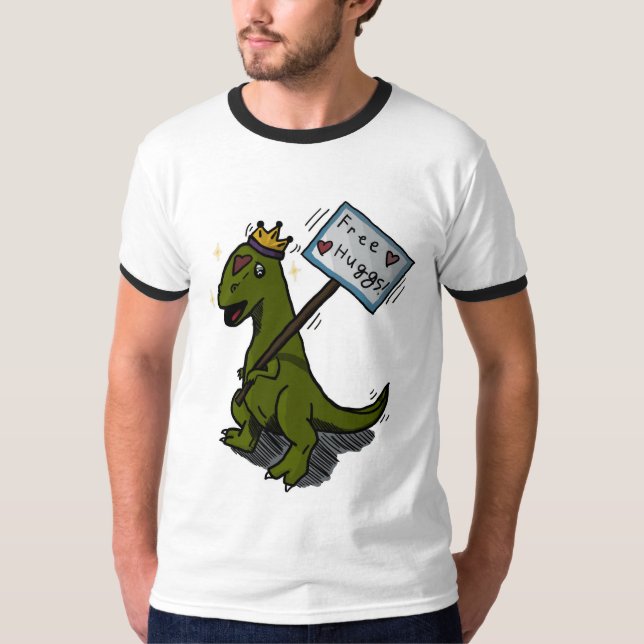 Dino Hugs! T-Shirt (Front)