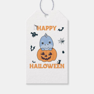 Dino In Pumpkin Sweet Dinos Happy Halloween Gift T Tags