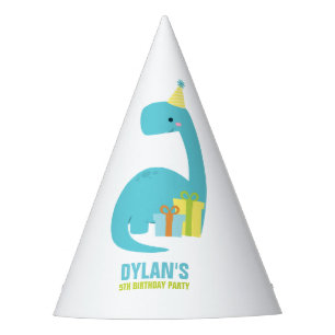 Dino Kids Birthday Party Party Hat