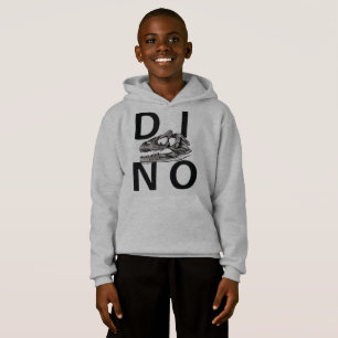 DINO - Light Steel Kids' Hanes ComfortBlend® Hood