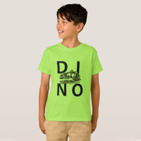 DINO - Lime Kids' Hanes TAGLESS® T-Shirt