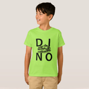 DINO - Lime Kids' Hanes TAGLESS® T-Shirt