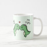 Dino Love Mug! [In Green] Coffee Mug<br><div class="desc">These adorable little dinos will be perfect to have along with your morning cup of coffee! (:</div>