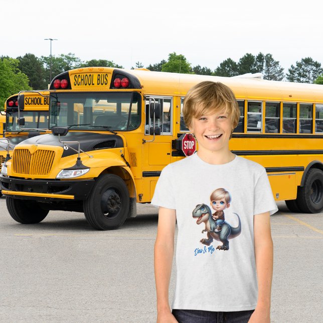 Dino & Me- Dino Squad Tri-Blend Shirt (Creator Uploaded)