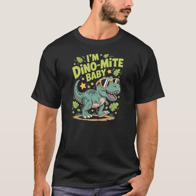 Dino-Mite Baby Shirt (Front)