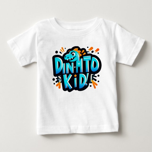 Dino-mite Baby T-Shirt (Front)