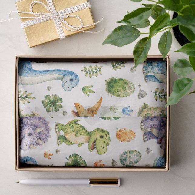 Dino-Mite Happy Birthday Tissue Paper (Gift)