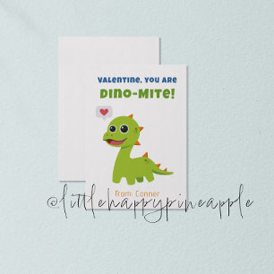 Dino-Mite Valentine's Day Card
