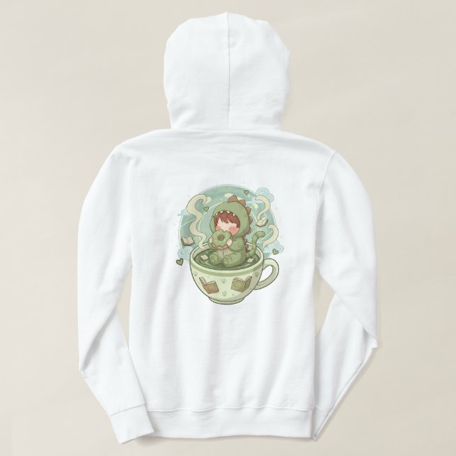Dino Mug Adventure Hoodie (Design Back)