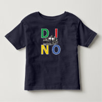 DINO - Navy Blue Toddler Fine Jersey T-Shirt