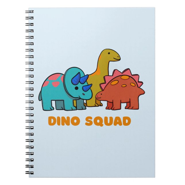 Dino Notebook  (Front)