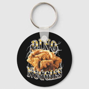 Dino Nuggies New Funny For Men Women T-shirt.png  Key Ring