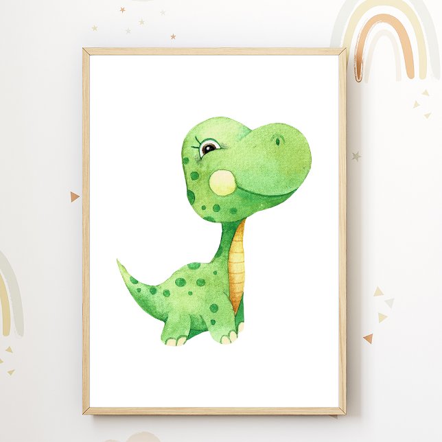 Dino Nursery Poster Dinosaur Kids Room Decor (Creator Uploaded)