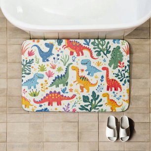 Dino Paradise Bath Mat