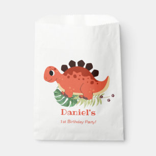 Dino Party Cute Dinosaur Birthday Party  Favour Bags
