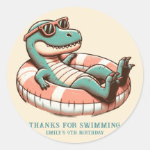 Dino Pool Party Birthday