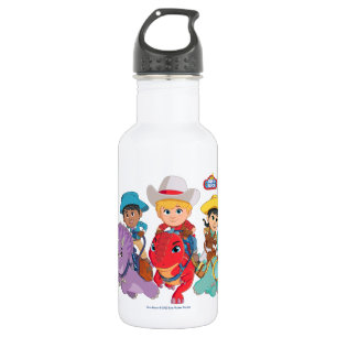 Dino Ranch Friends Design 532 Ml Water Bottle