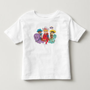 Dino Ranch Friends Design Toddler T-Shirt