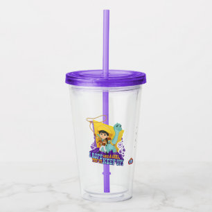 Dino Ranch Min and Clover Acrylic Tumbler