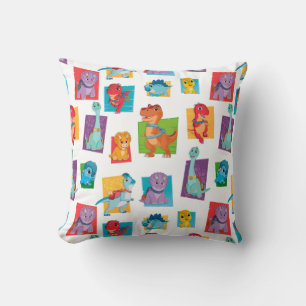 Dino Ranch Pattern Cushion