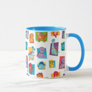 Dino Ranch Pattern Mug