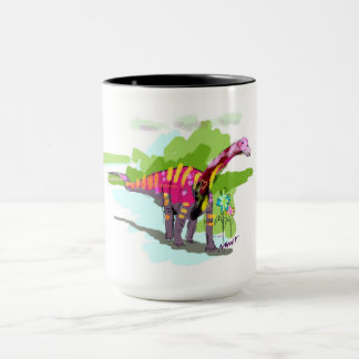 DINO_Rapetosaurus krausei 15oz  Doodle Mug