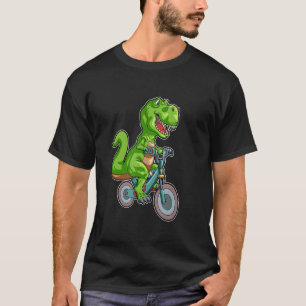 Dino Riding Ebike for E Bike and Rex T-Shirt