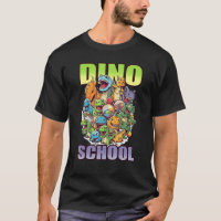 dino school cute graphic