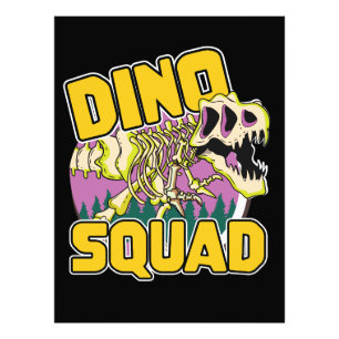Dino Squad logo Photo Print