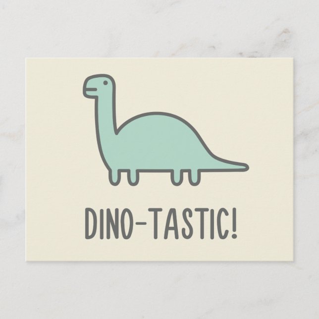 Dino-Tastic Postcard (Front)
