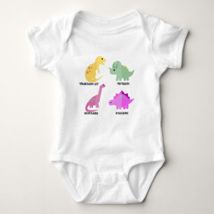 "Dino Tee"  Baby Bodysuit