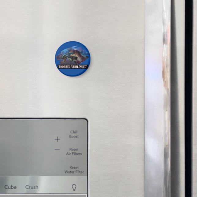 dino - terrific fununleashed  magnet (In Situ (Fridge))