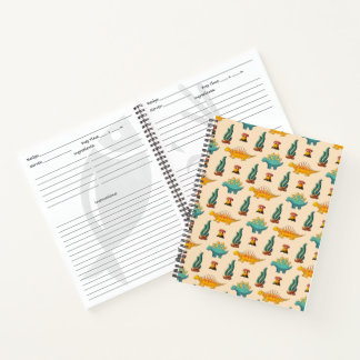 Dino & UFO Garden Notebook