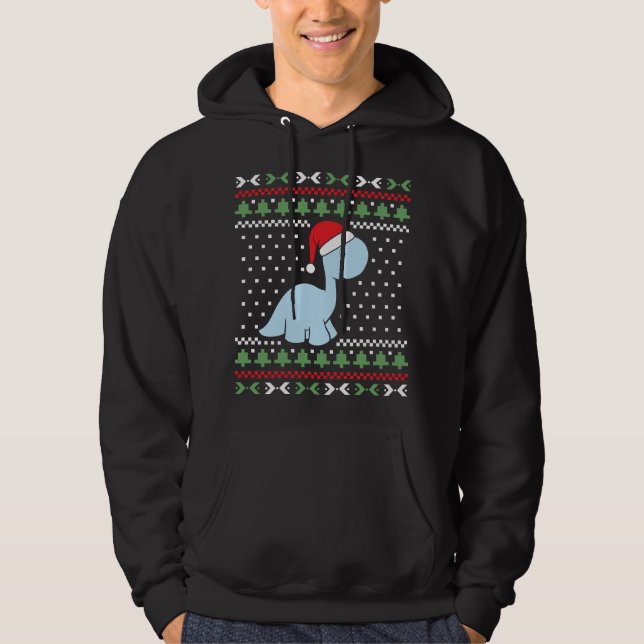 Dino Ugly  Christmas Sweater (Front)