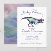 Dinocorn Baby Shower | Colourful Unicorn Dinosaur