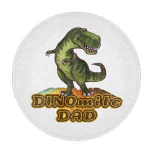 Dinomite Dad Cutting Board