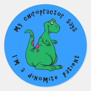 Dinomite Patient Stickers