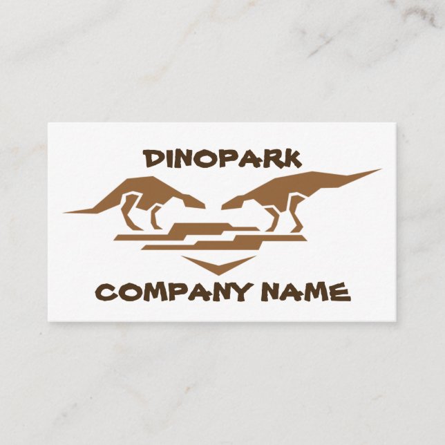 DINOPARK BUSINESS CARD (Front)