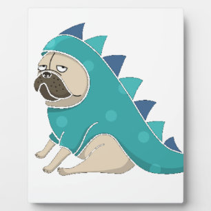 dinopug plaque