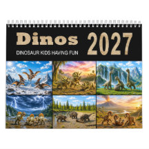 Dinos 2027 – Dinosaur Kids Having Fun