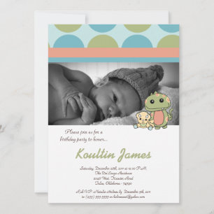 Dinos Play Dinosaurs T Rex Birthday Invitation