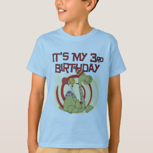 Dinosaur 3rd Birthday Tshirts and Gifts